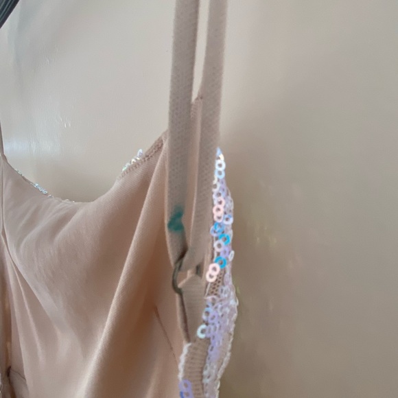 Lucy in the Sky Starstruck Strappy Nude dress - Picture 4 of 6